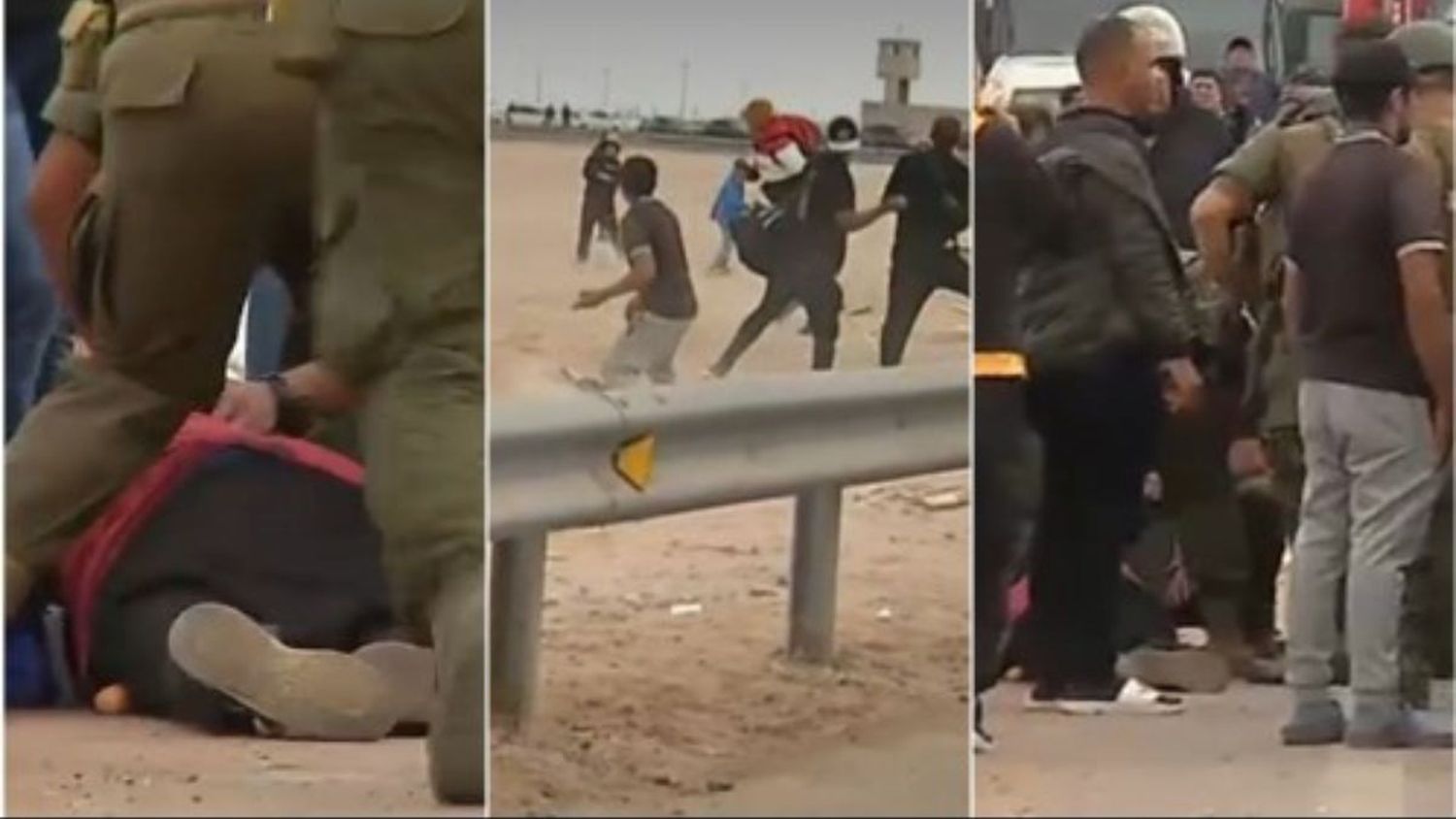 Tángana de migrantes en la frontera de Chile con Perú: reportan un herido (+Video)