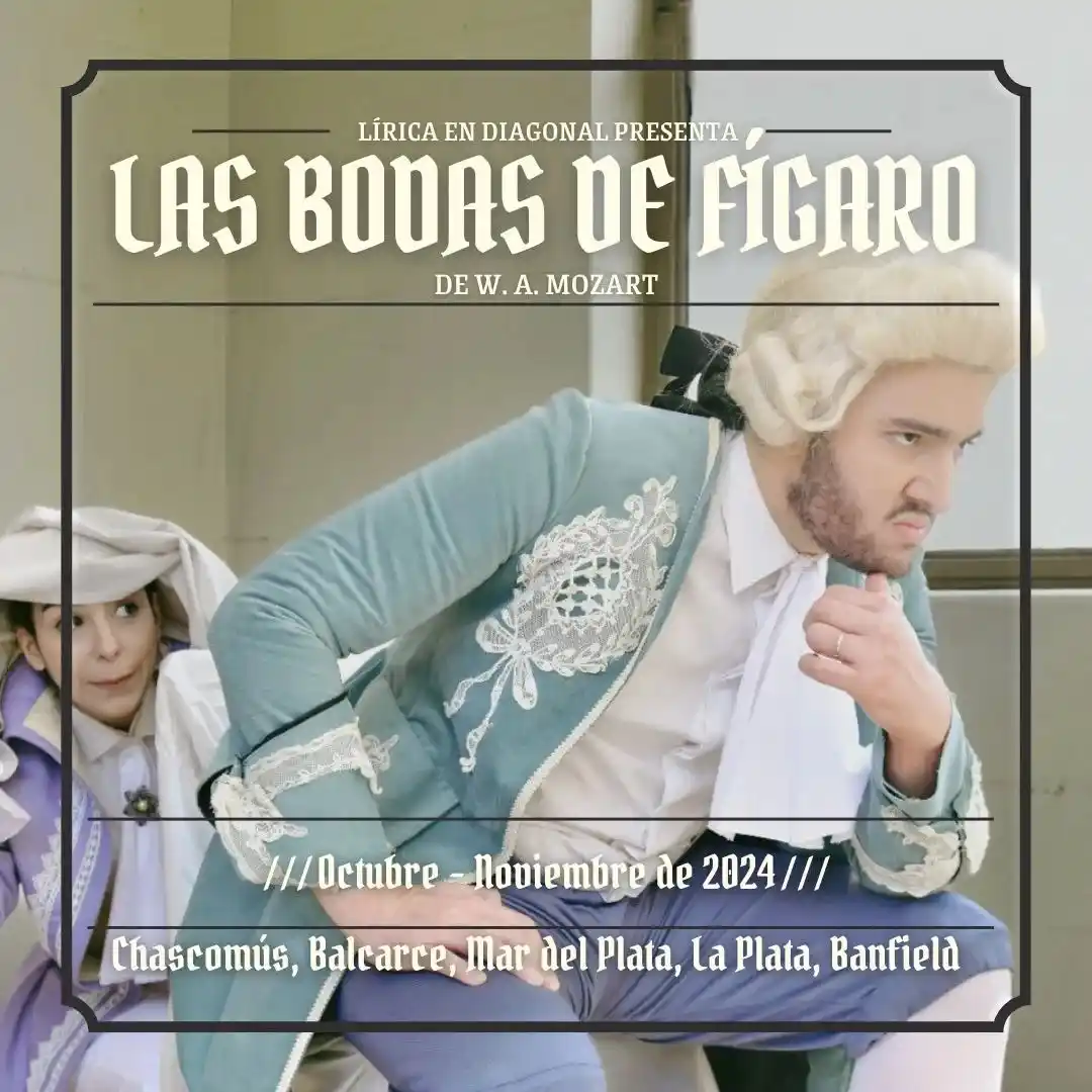 Una ópera cómica de Mozart llega al teatro Municipal Brazzola