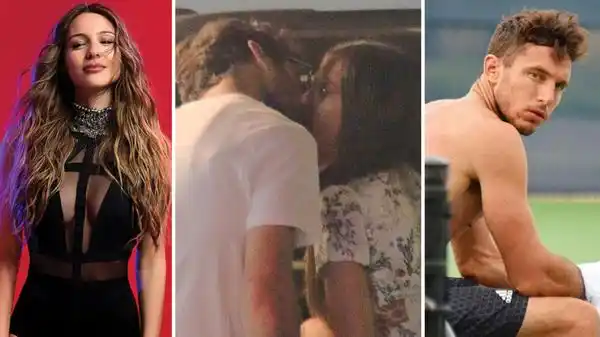 ¡Romance confirmado! "Pampita" y "Pico" Mónaco, a los besos