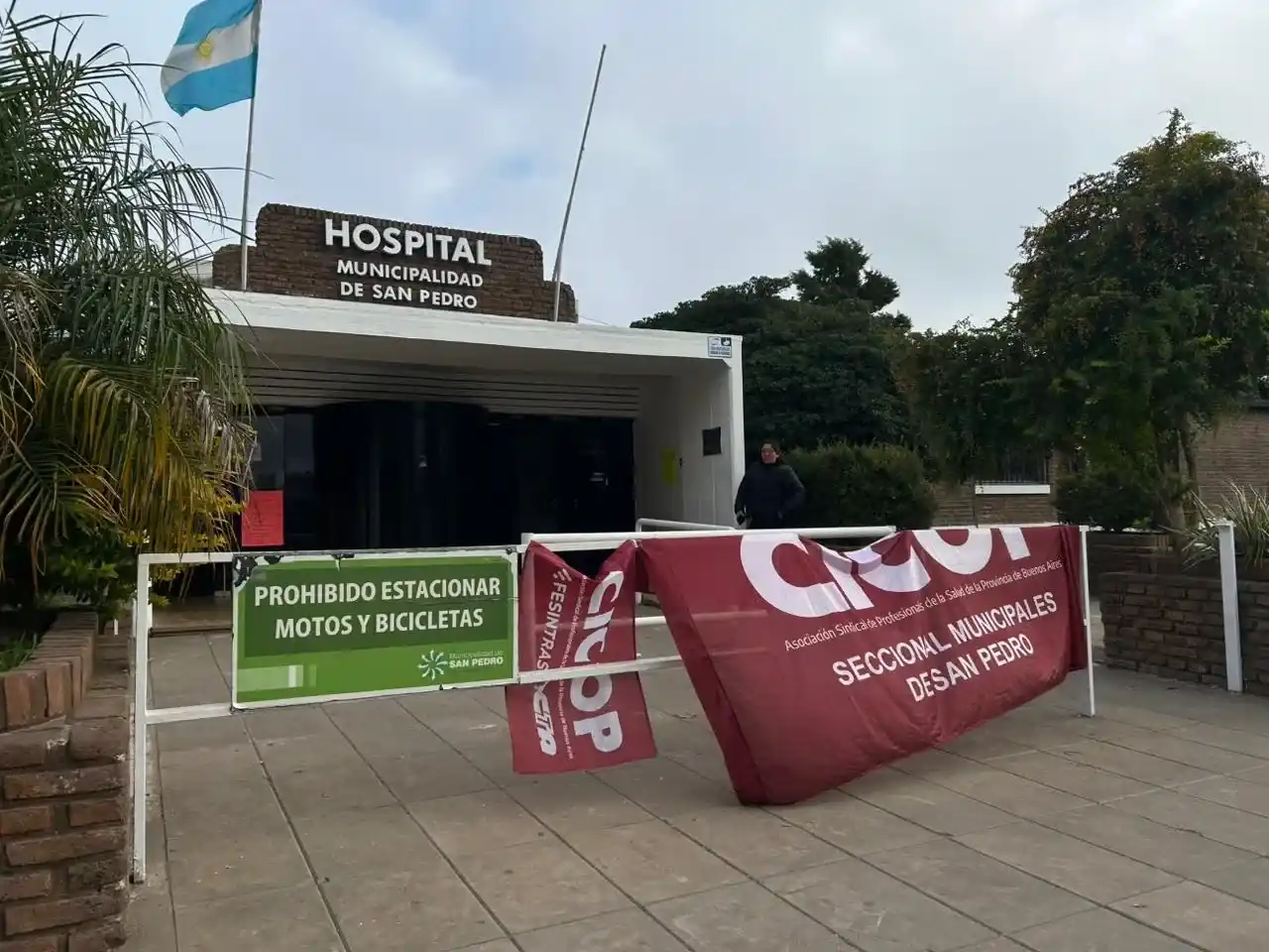 Nueva medida de fuerza de los profesionales de la salud.