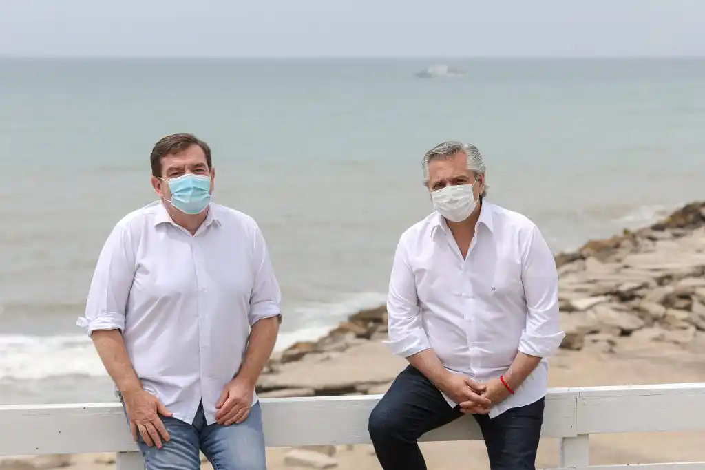 El Presidente recibió en Chapadmalal al intendente de la ciudad de Mar del Plata