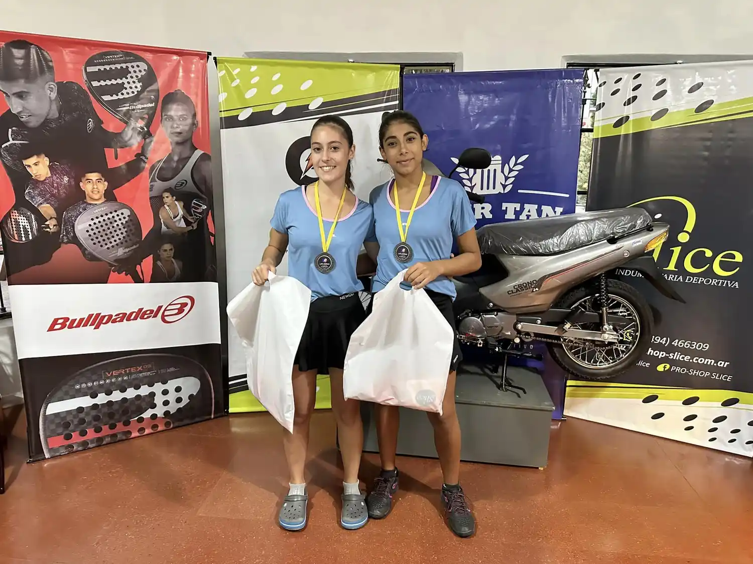 Quiroga y Olavarrieta se consagraron en séptima.