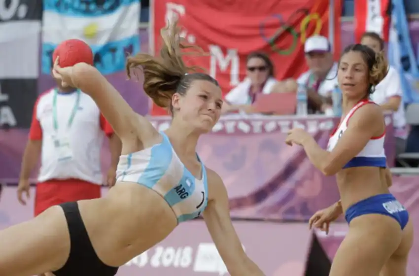 Segundo triunfo de Argentina en Beach Handball