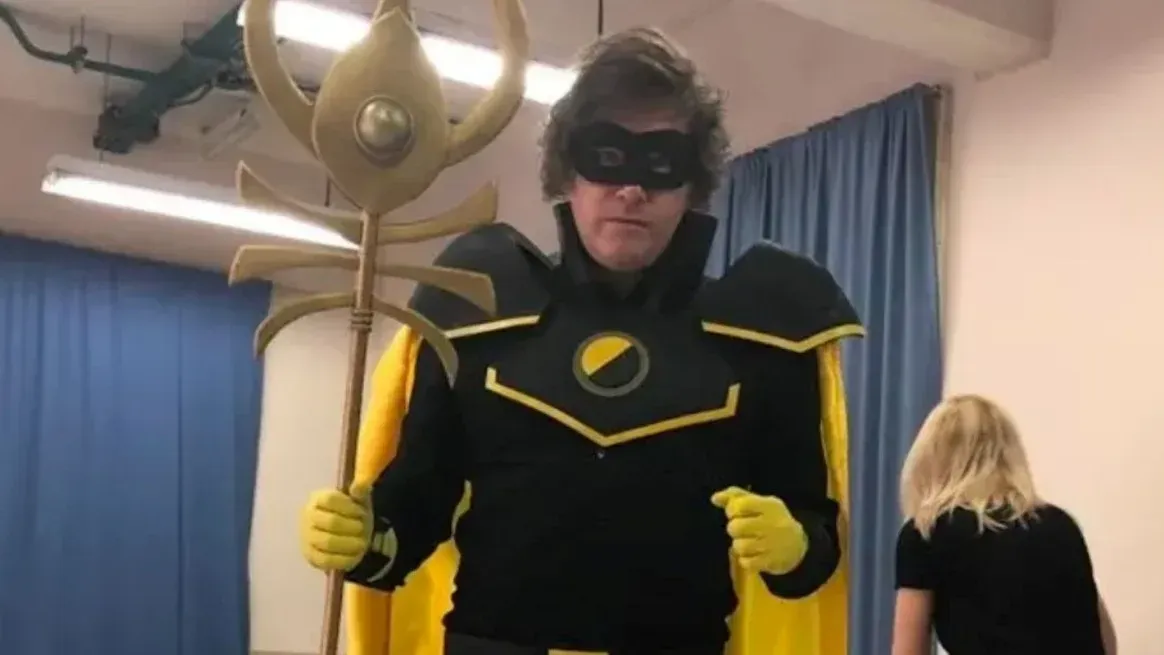 Milei bajo el alias General Ancap durante 2019