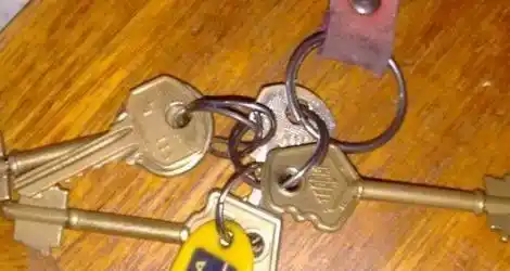 Llaves encontradas