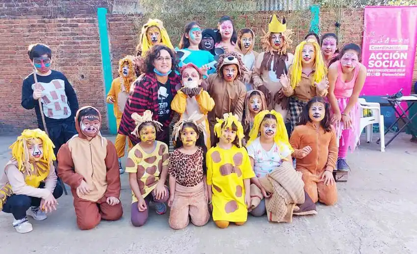 La Dirección de Discapacidad
municipal cerró el mes de las infancias