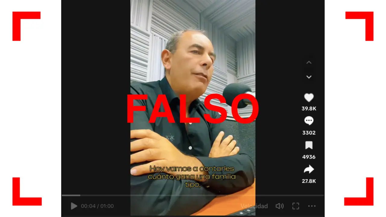 No, una “familia tipo” de 4 integrantes no cobró $ 219 mil de planes sociales en agosto como asegura un video viral