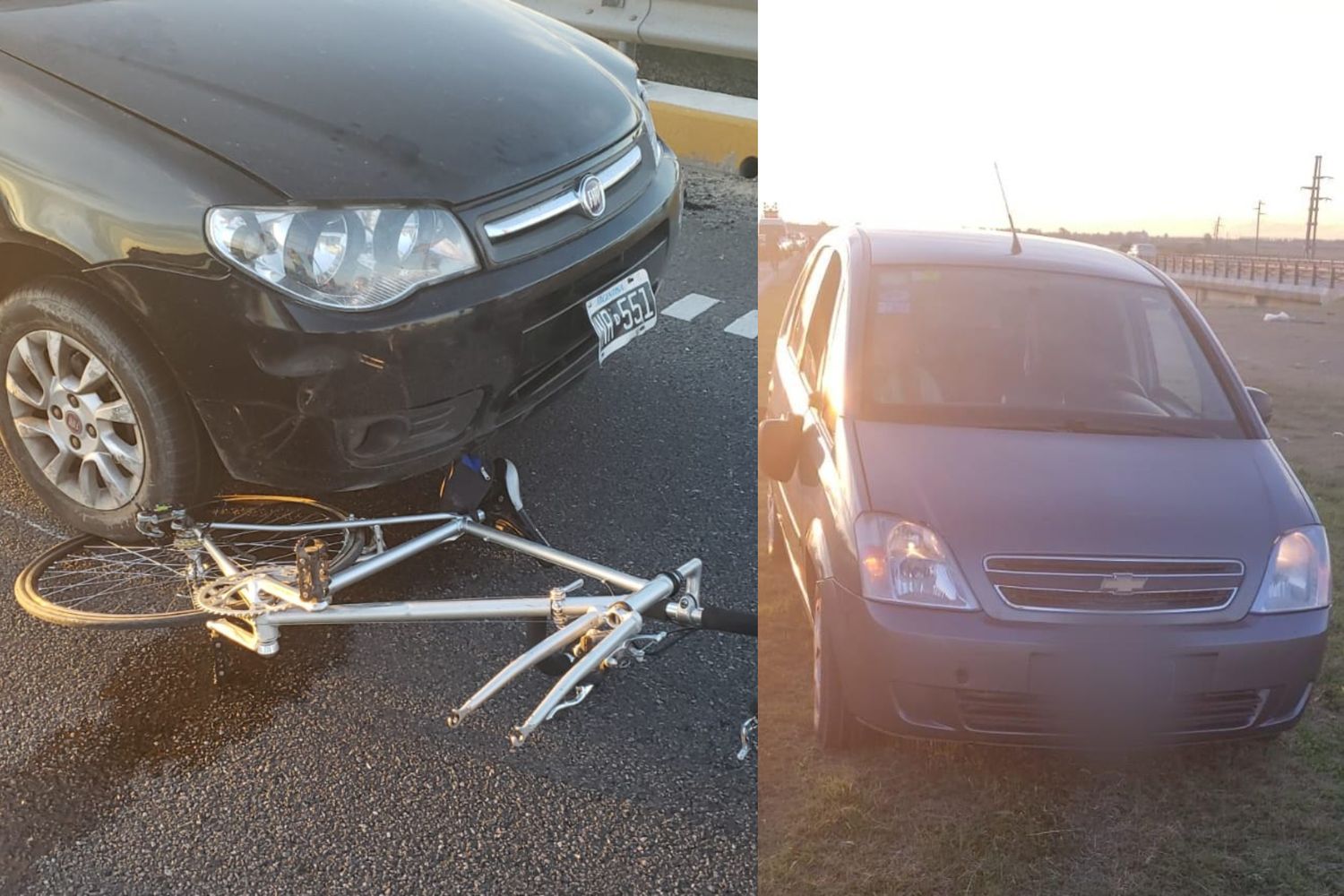 Falleció un ciclista tras un accidente en ruta 9