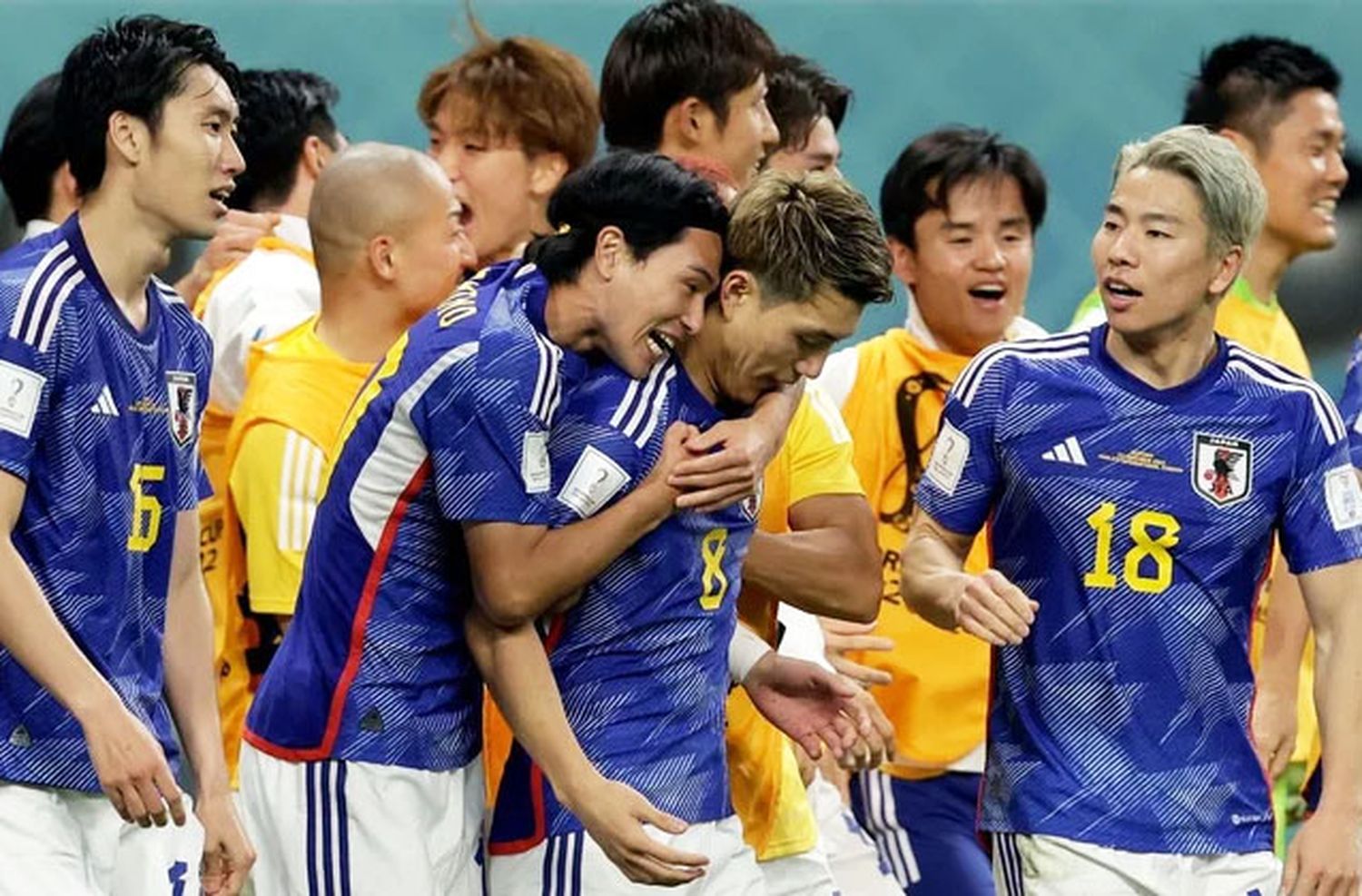 Japón lo dio vuelta y derrotó a Alemania