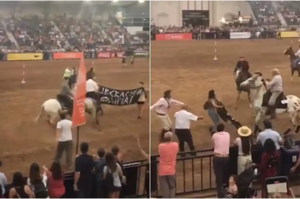 Caos en las pistas de Palermo