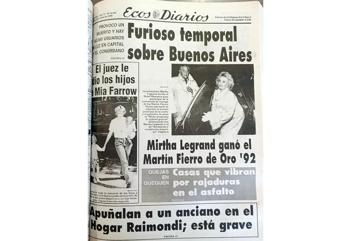Martes 8 de junio de 1993