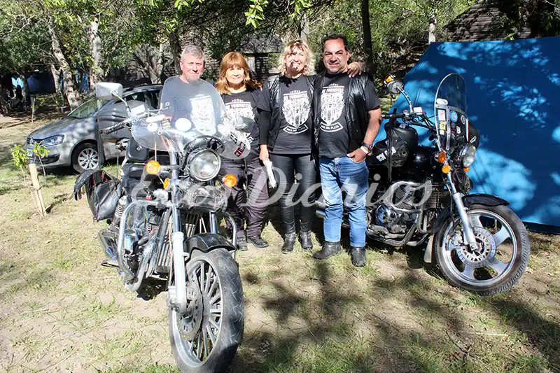 Más de mil personas en el Motoencuentro