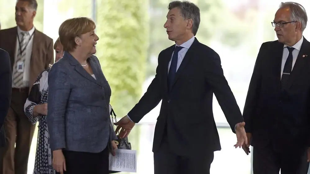 Macri, tras su reunión con Merkel: "Juntos podemos formar un nuevo futuro"