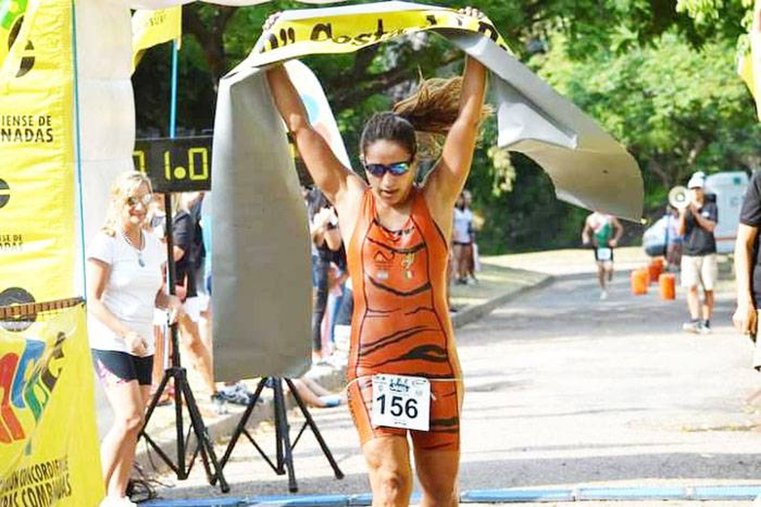 La Paz vivió la fiesta del  Triatlón Jeep