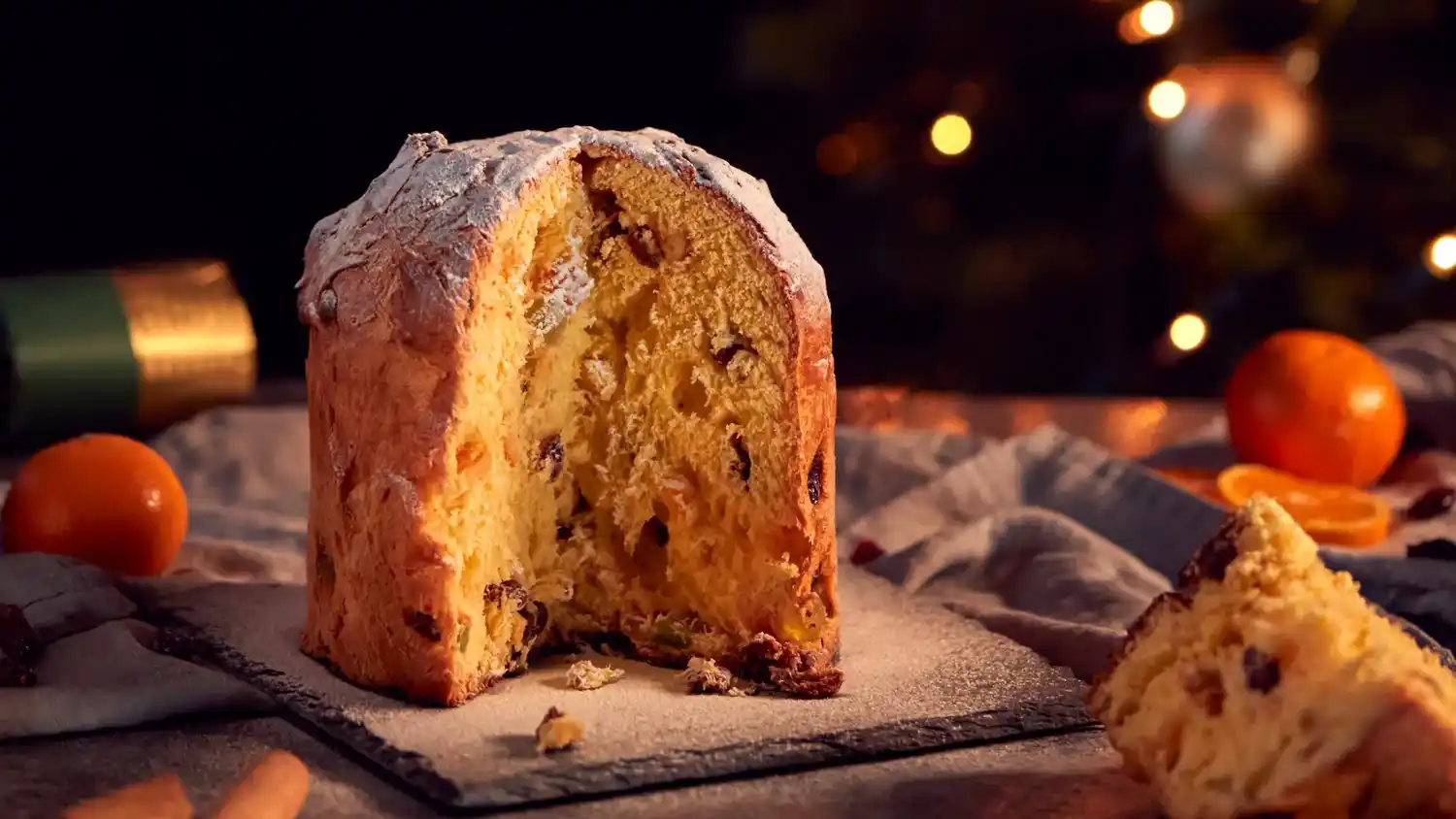 caja navideña canasta navideña pan dulce - 2