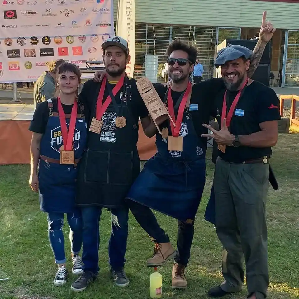Tercer puesto en el Primer Torneo Internacional de Parrilleros posiciona al equipo argentino como el mejor de América
