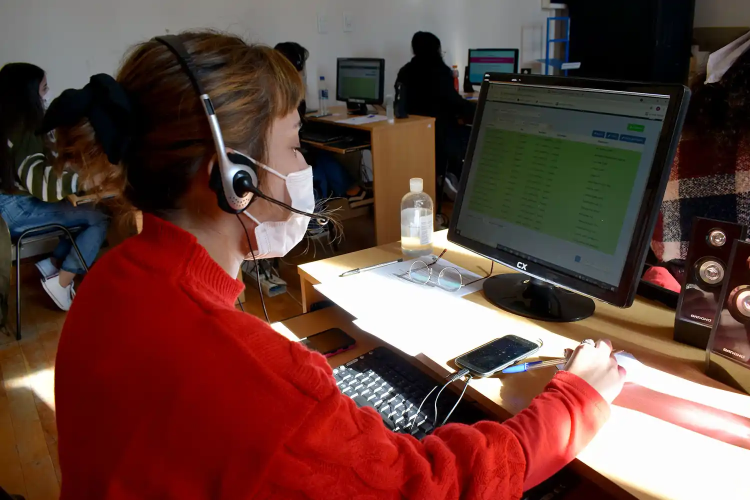 Salud fortalece el 0800 Covid con la incorporación de becarios al equipo de atención