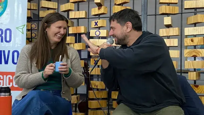 Ituzaingó: en su primer acto oficial como precandidata, Natalia Peluso recibió a Juan Grabois
