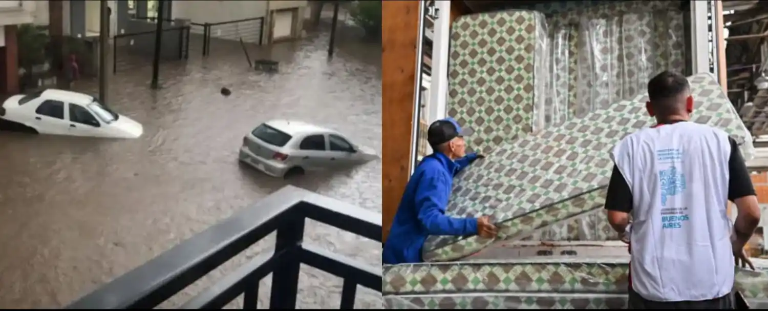 Llovieron 85mm en 30 minutos.