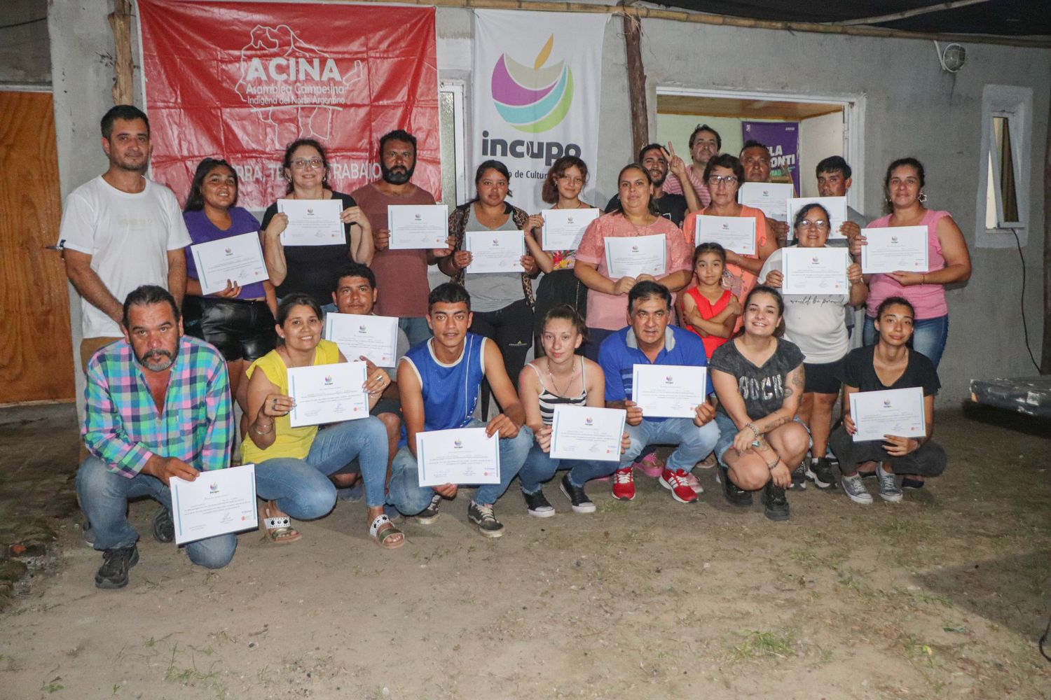 Se entregaron certificados a jóvenes de comunidades rurales norteñas