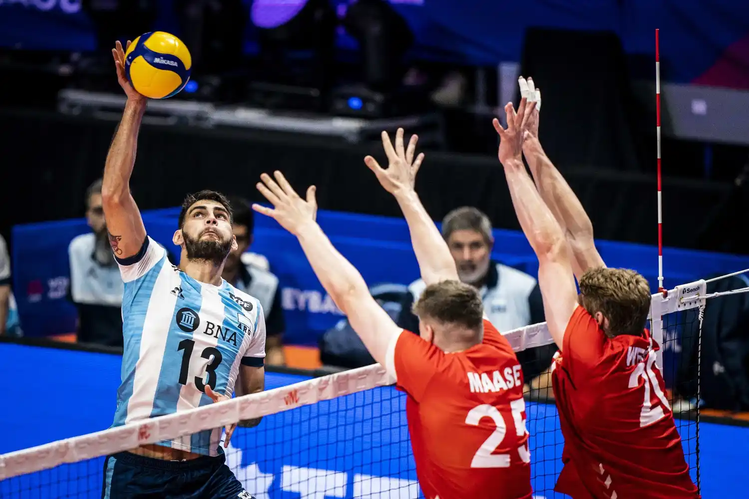 Argentina derrotó a Alemania con contundencia.