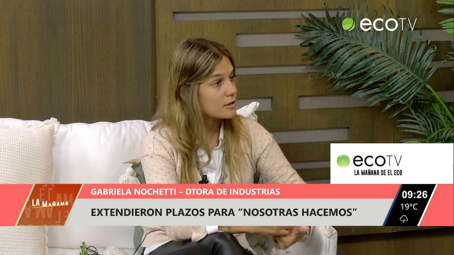 Extendieron los plazos para "Nosotras hacemos"