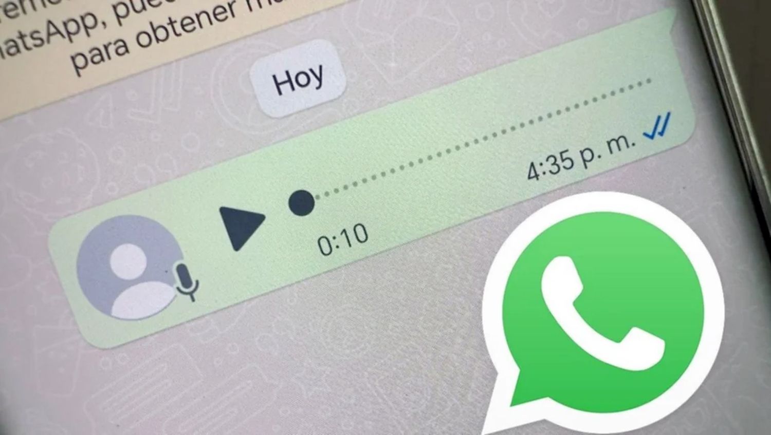 WhatsApp habilitó las transcripciones de mensajes de voz