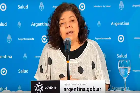 Confirmaron Carla Vizzotti, tiene coronavirus