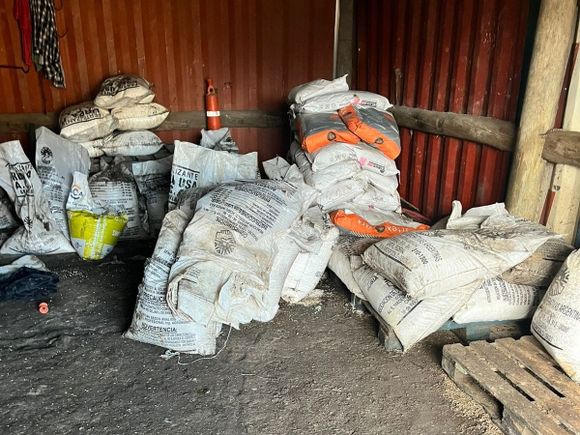 Controles en depósitos de cereal en Quequén