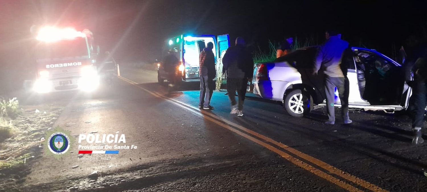 Falleció un conductor que chocó contra la baranda de un puente en Villa Ana