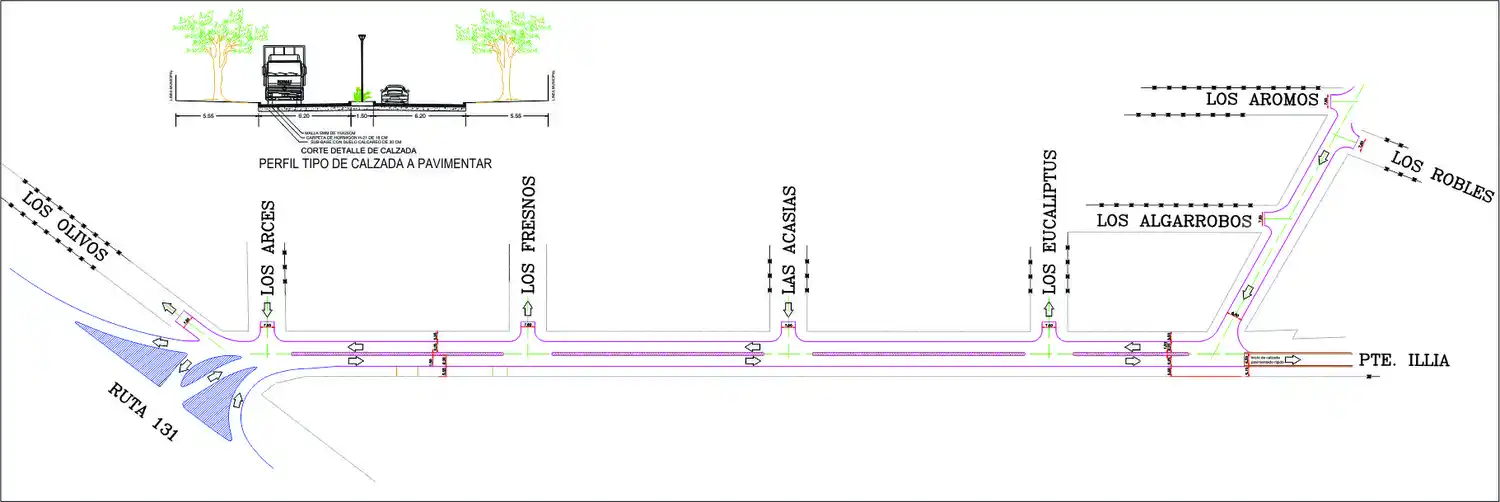 Proyectan construir una avenida en Acceso Presidente Illia