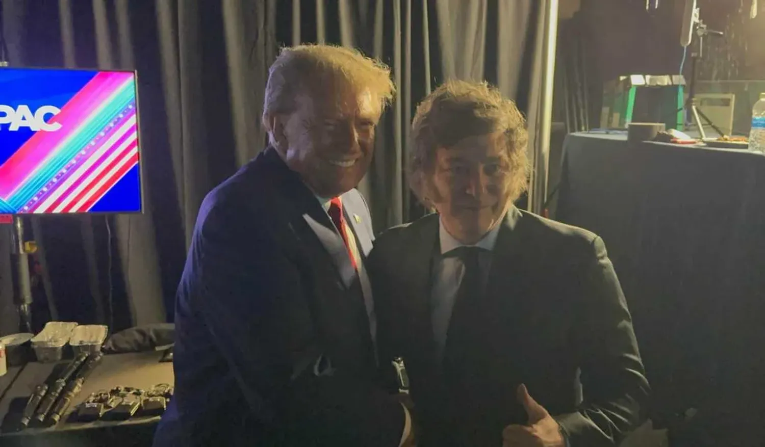 Donald Trump y Javier Milei