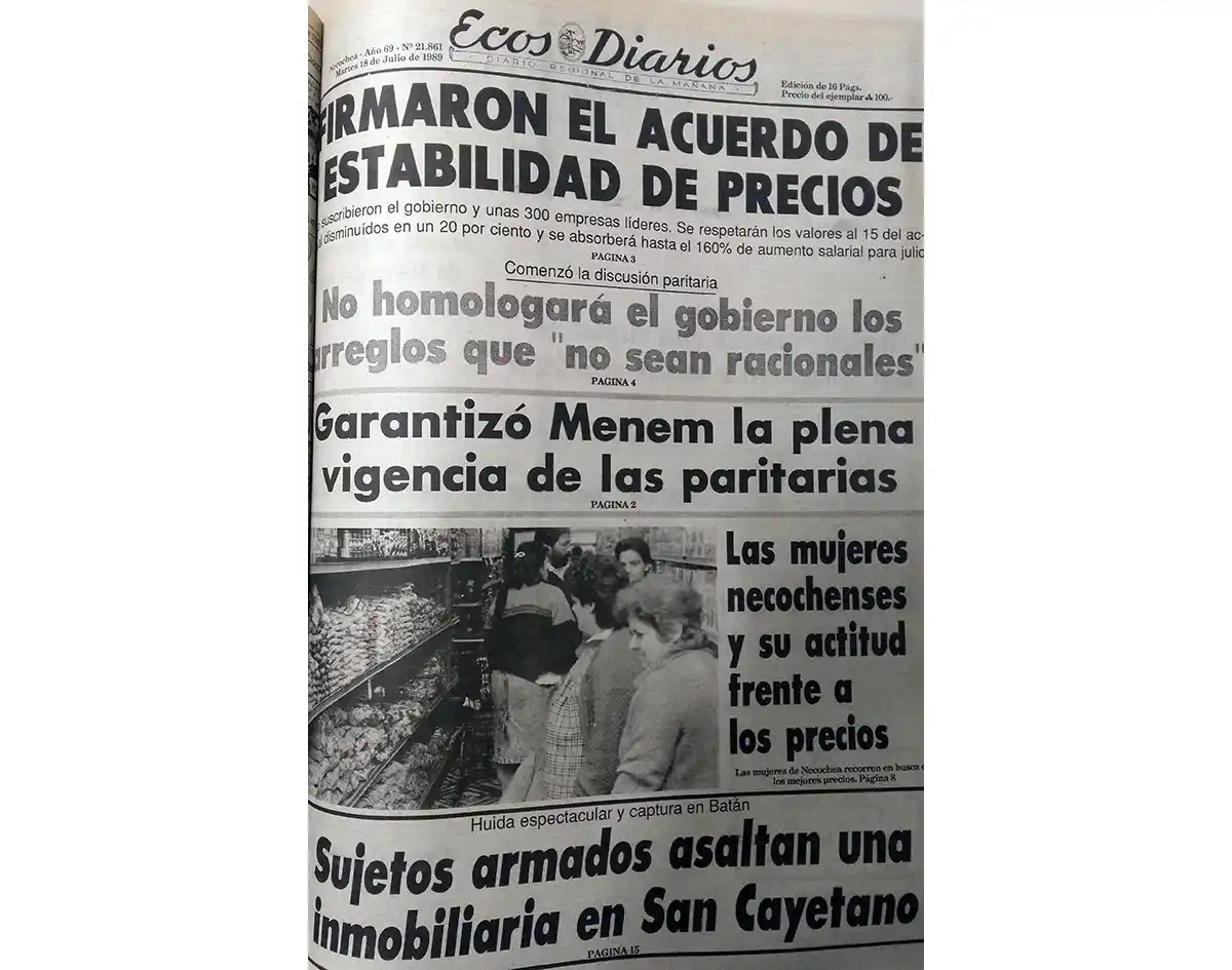 Martes 18 de julio de 1989