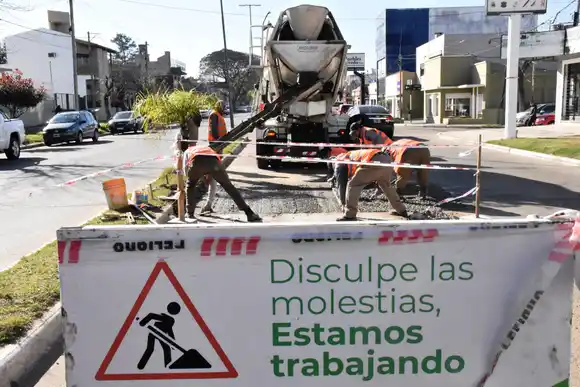 Programa de arreglo y bacheo de calles
