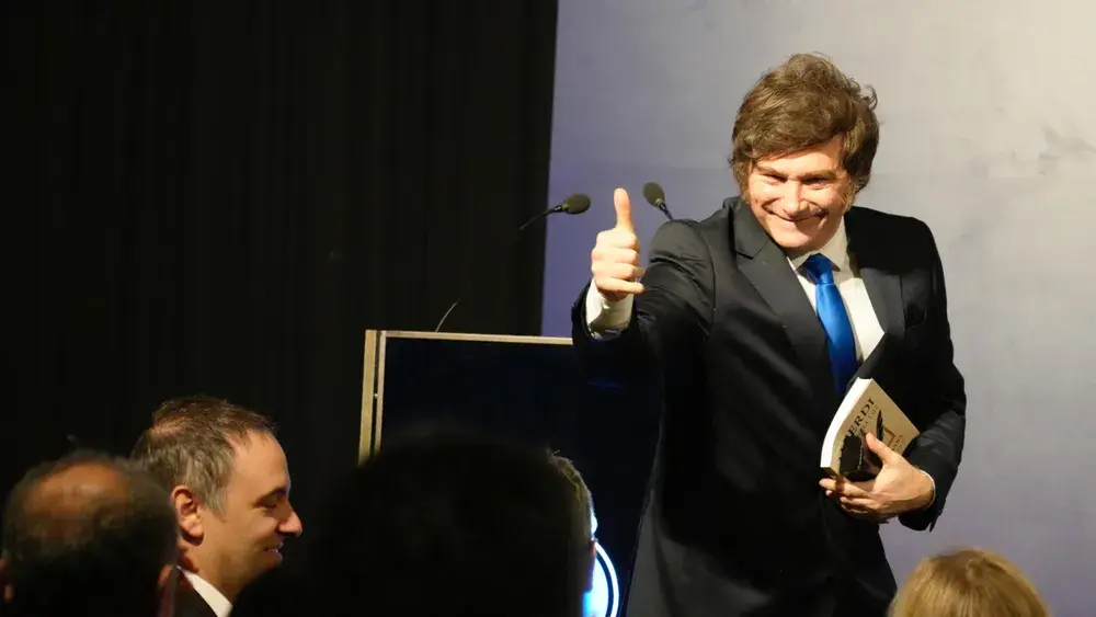 El presidente, Javier Milei