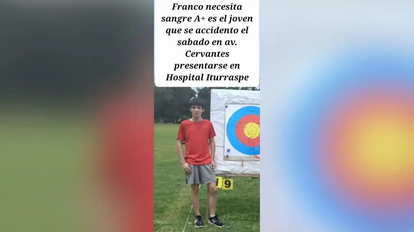 franco dadores de sangre choque falucho y av. cervantes