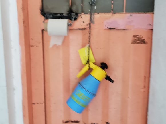 Así están los únicos baños que tiene el Paseo Público