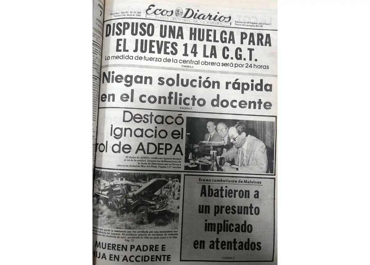 Viernes 8 de abril de 1988