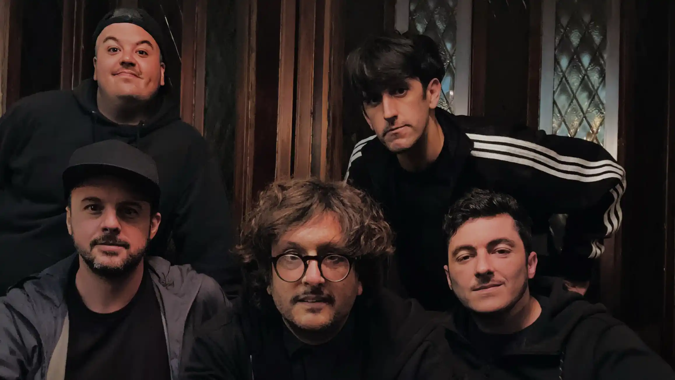 Juampi Sparo, Nacho Osa, Juan Ignacio Gorostidi, Agustín Román y José Osa