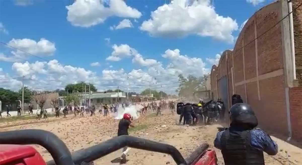 Chaco: un joven wichí desaparecido y brutal represión contra la comunidad indígena