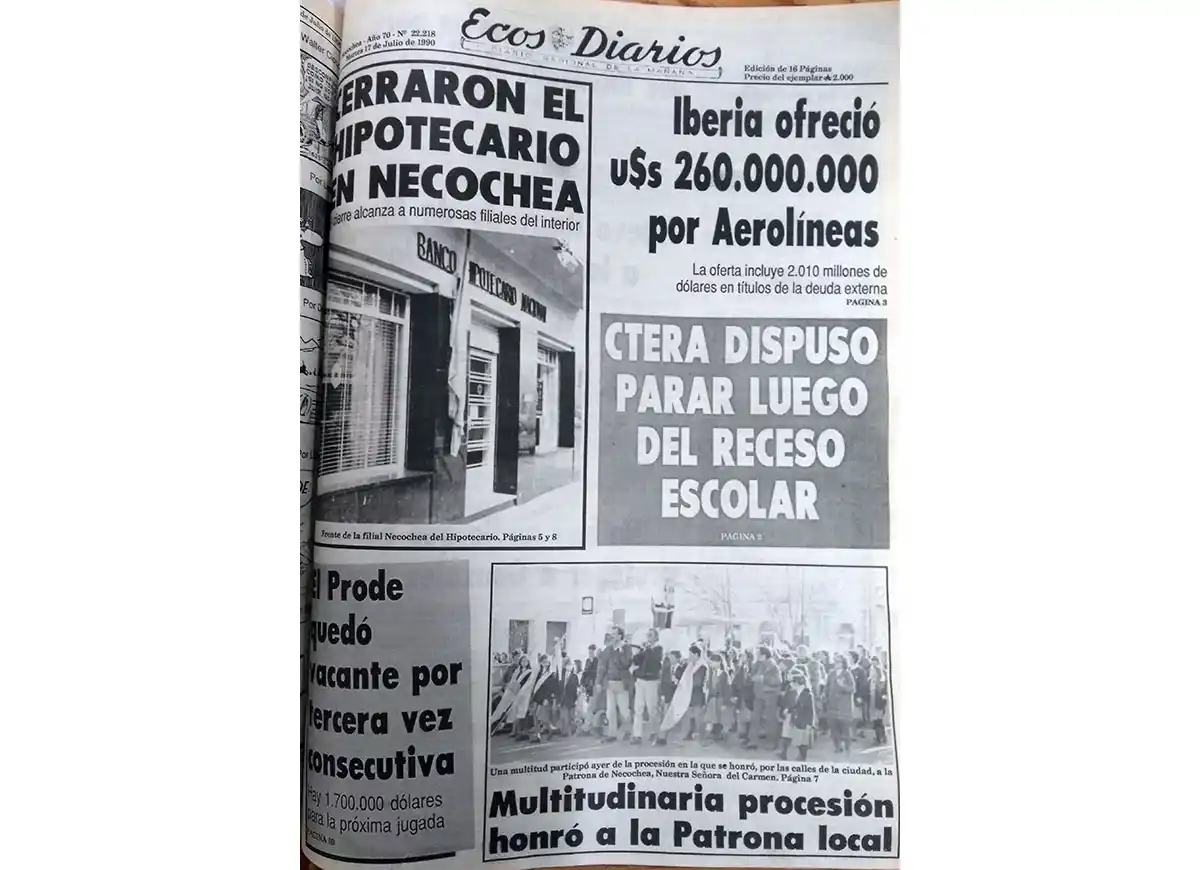 Martes 17 de julio de 1990