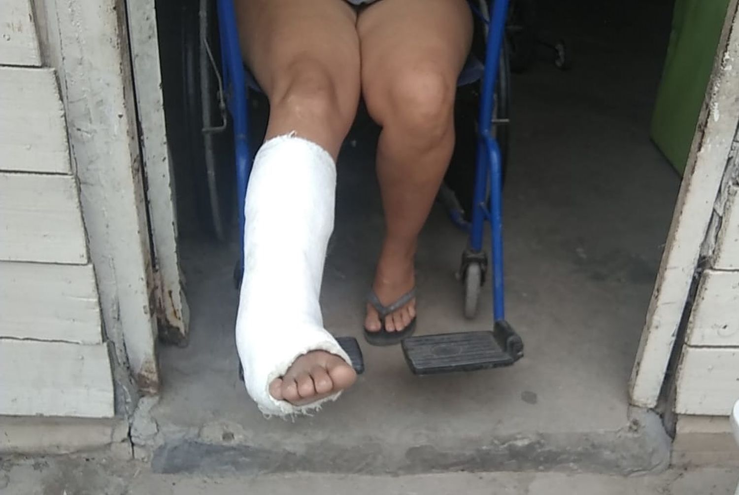 Tras el video viral, apareció otra víctima del "tobogán acuático" de Los Pinos