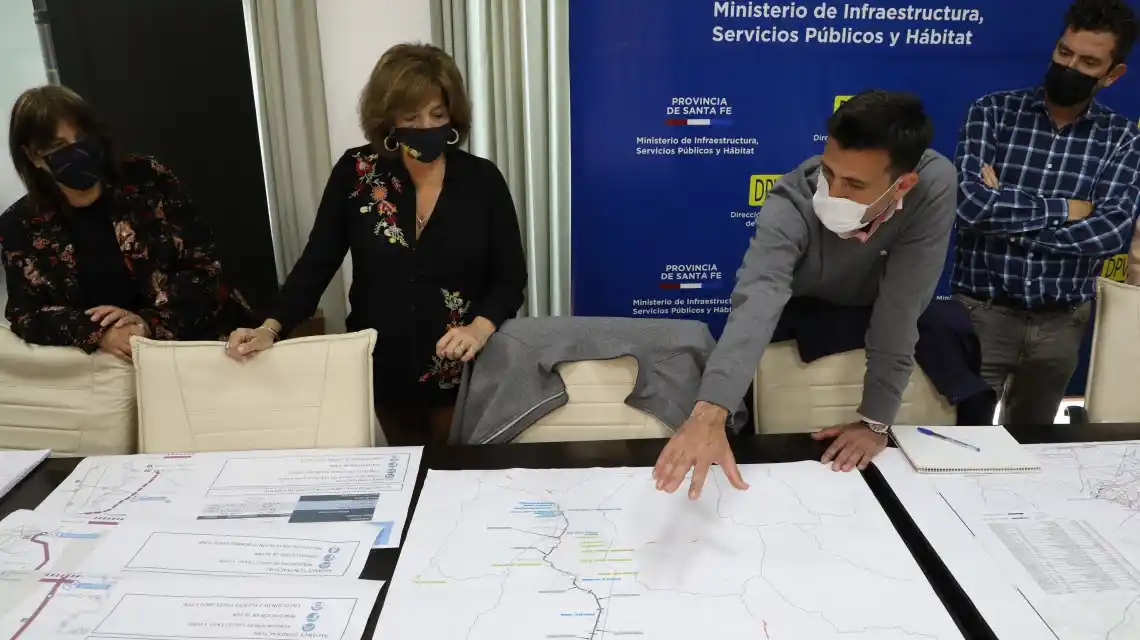 Se concretó la primera reunión técnica del Circunvalar Santa Fe