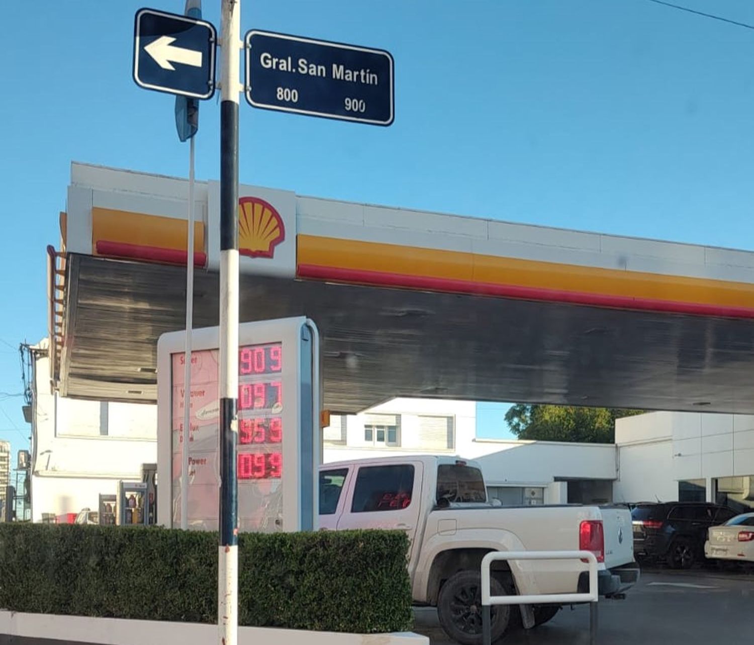 Aumentaron los combustibles.