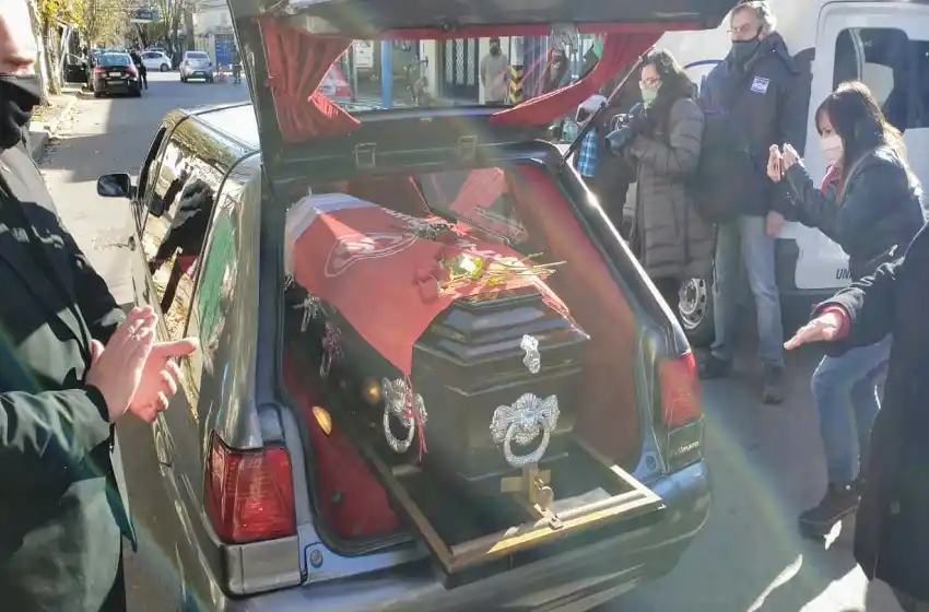 Despidieron los restos al ex gobernador Hermes Binner en Casilda   