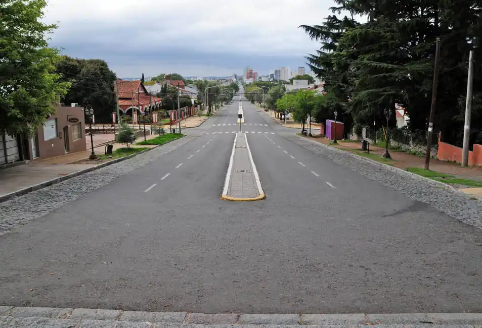 Se cumplen 5 años del aislamiento social preventivo y obligatorio: fotos inéditas de una Tandil desierta