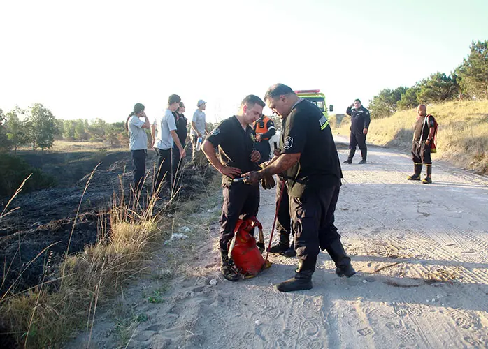 En Quequén. Varios focos de incendio