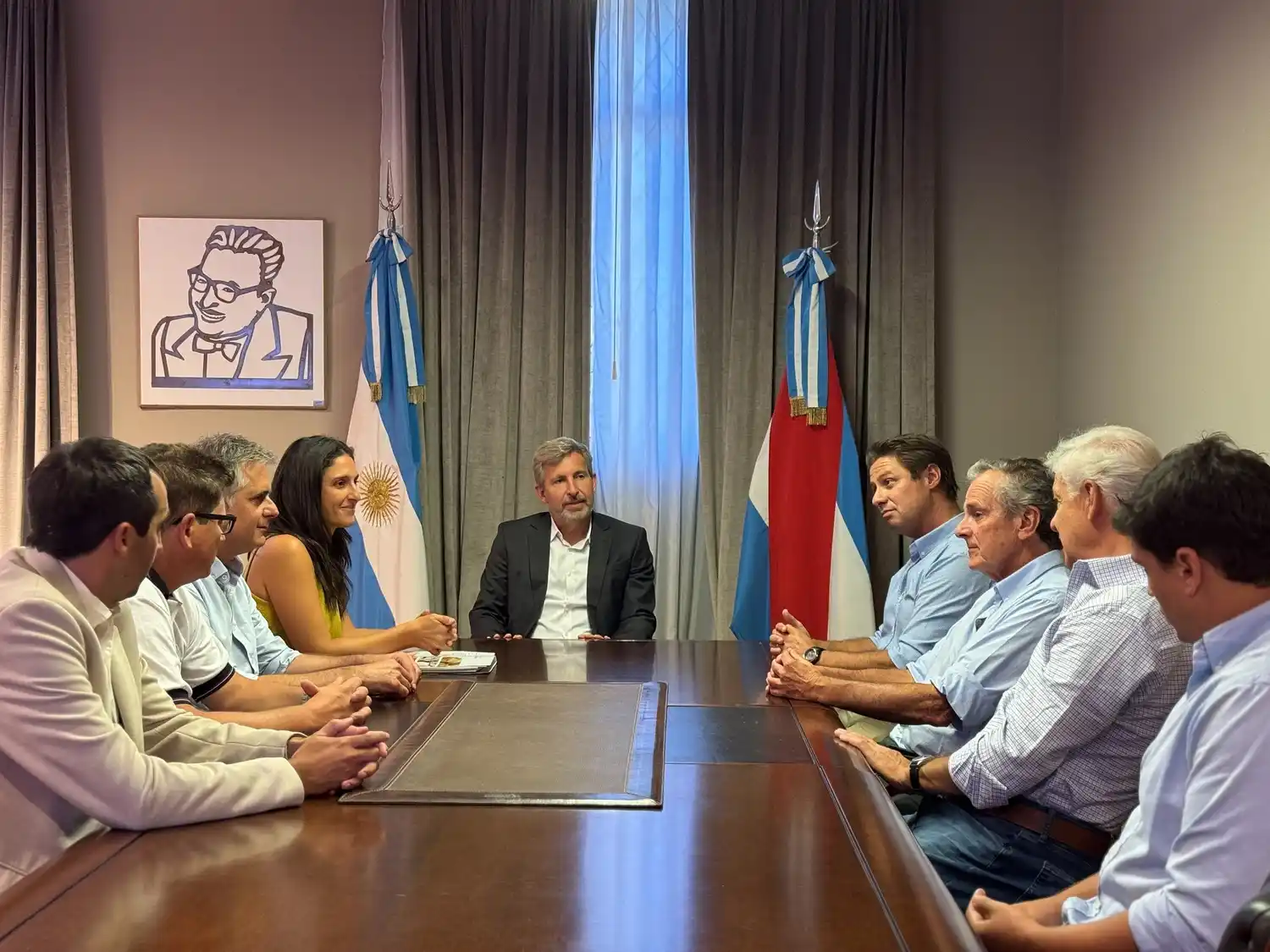 Frigerio se reunió con referentes del Clúster del Pecán por la organización de las Jornadas 2025 en Concordia