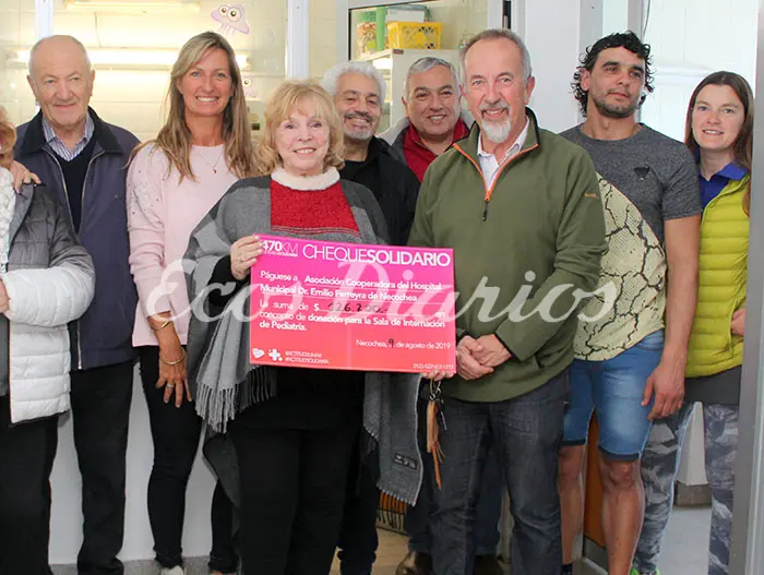 Donaron $126.200 a la Cooperadora