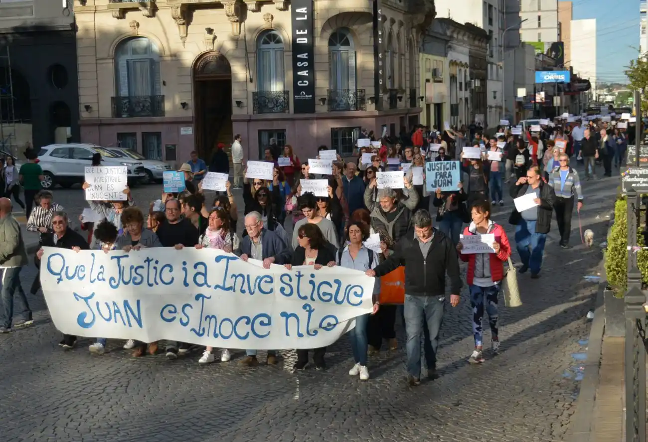 Realizarán una nueva marcha en defensa de Juan Rosso